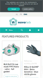 Mobile Screenshot of novolab-labware.com